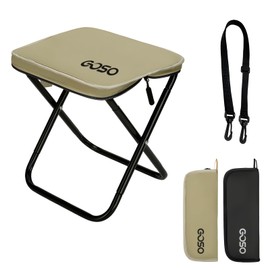 GOSO 折りたたみ椅子【2025モデルイス&収納袋一体型&耐荷重95kg】アウトドアチェア コンパクト 軽量 ショルダー付き 折り畳み椅子 持ち運び便利 携帯チェア キャンプハイキング 釣り 登山 旅行 公園 行列 運動会 野外 簡易 試合観戦 通勤 キャンプチェア