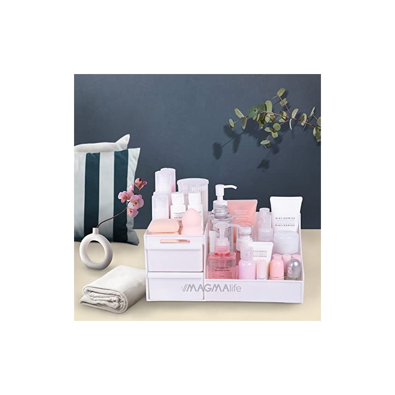 MAGMALIFE Organizador de Maquillaje, Perfecto para Organizar Cosméticos