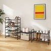 Simple Trending 3-Tier Stackable Shoe Rack, Expandable & Adjustable Shoe