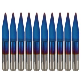 10pcs 3.175 Premium Quality Tungsten Steel PCB Engraving Bit CNC Router Tool （20°*0.4）