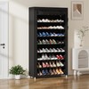 Laiensia 9-Tier Vertical Shoe Rack Organizer, Space Saving Shoe Storage