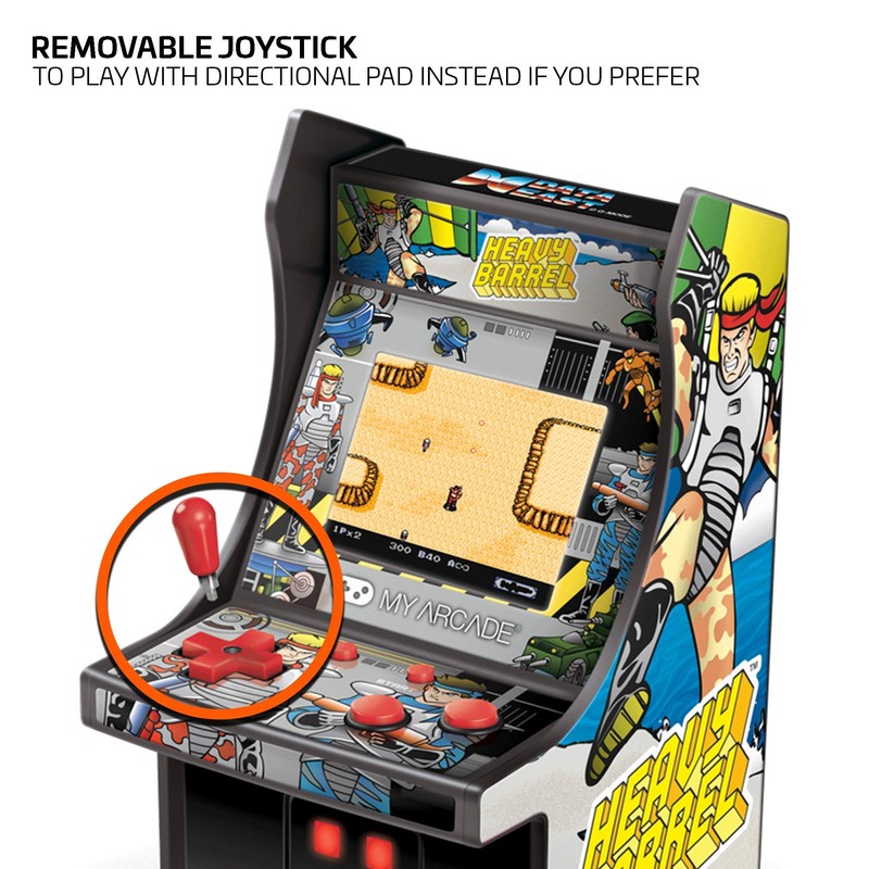 MY ARCADE Heavy Barrel Micro Player - Collectible Mini Arcade