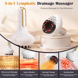 Yincook Upgraded 3-in-1 Body Sculpting Machine, Lymphatic Drainage Massager & Anti Cellulite Massage Tool,Helps Reduce Stretch Marks & Cellulite,for Belly, Arms & Legs