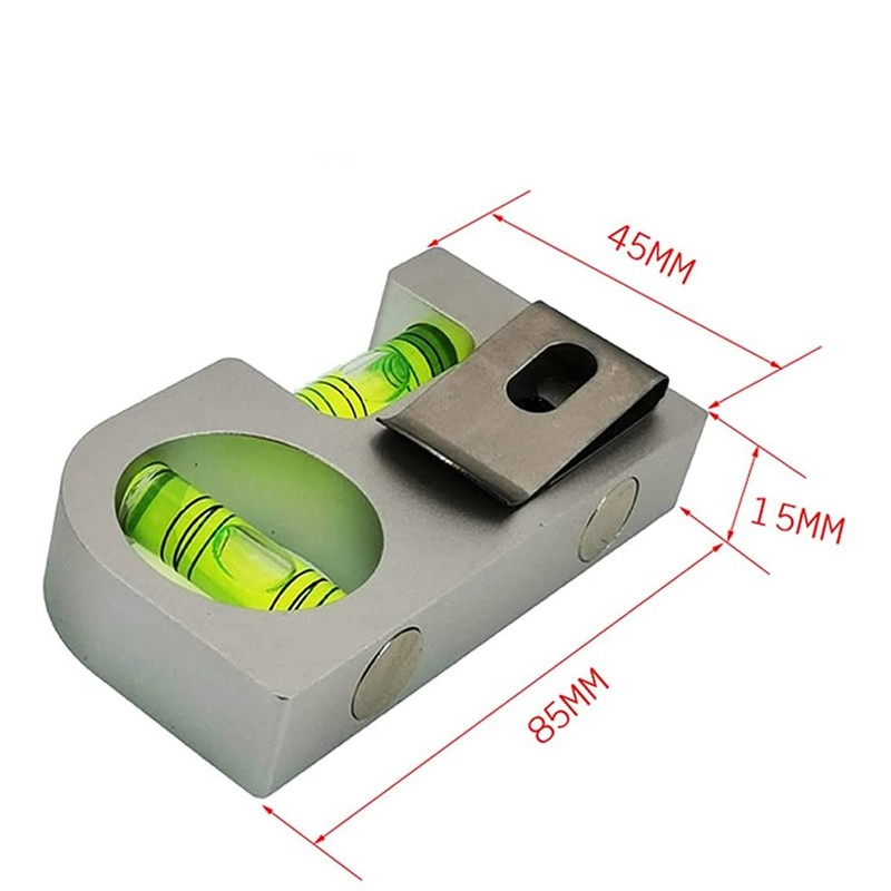 with magnetic Solid aluminum alloy Mini level ruler portable mini