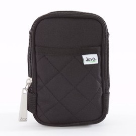 Juvo Products Crutch Caddy with 2 Pockets for Hands-Free Storage, 8.2 x 1.9 x 5 Inches, Black (CC201)