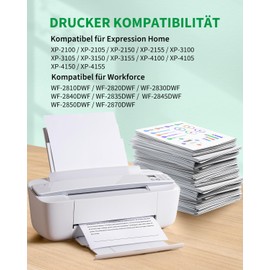 Ondula 603XL Printer Cartridges Compatible with Epson 603 XL Cartridges Pack of 10, for Expression Home XP-2100 XP-2105 XP-3100 XP-3105 XP-4100 XP-4105, Workforce WF-2810 WF-2830 WF-2835 WF-2850