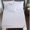 RUVANTI Flannel Sheets Full Size 6 Pcs - 100% Cotton