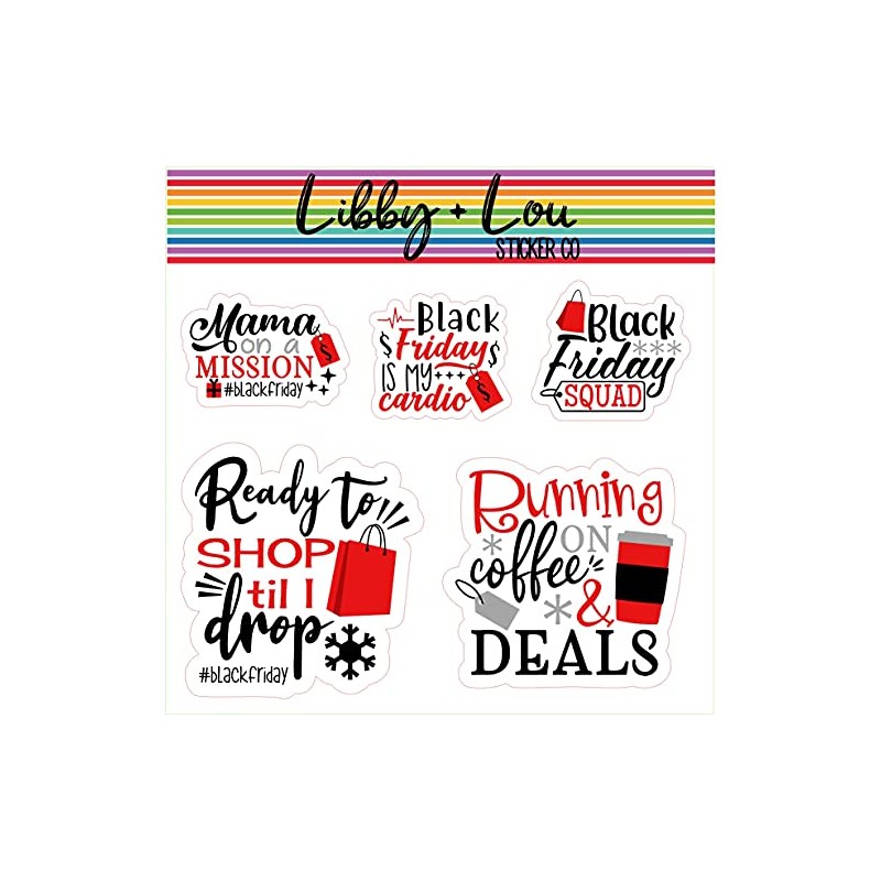 Shopping Quotes Planner Stickers | Libby and Lou Sticker Co