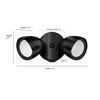 ML Lighting - 2 Light Security Flood Lights 9.3 Inches