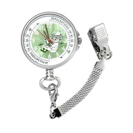 Moomin ST-PMM0004 Clip Watch Snafkin Green