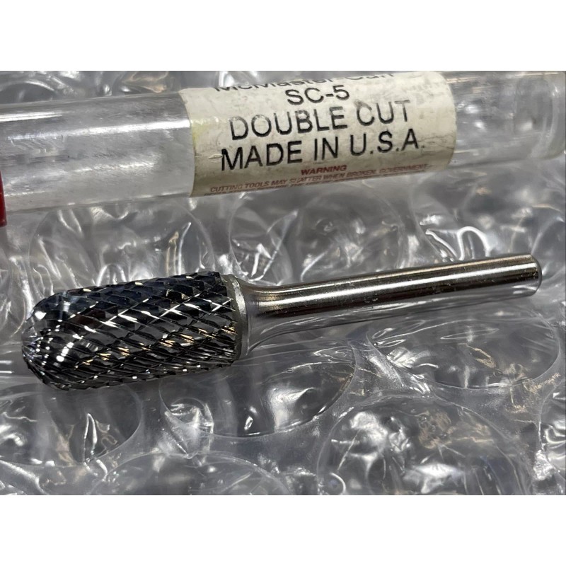 Mcmaster-Carr SC-5 Double Cut Carbide Burr