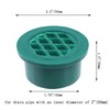 Pastlla Round Flat Drain Grate Cover, for Lawns, Parterre, Fit