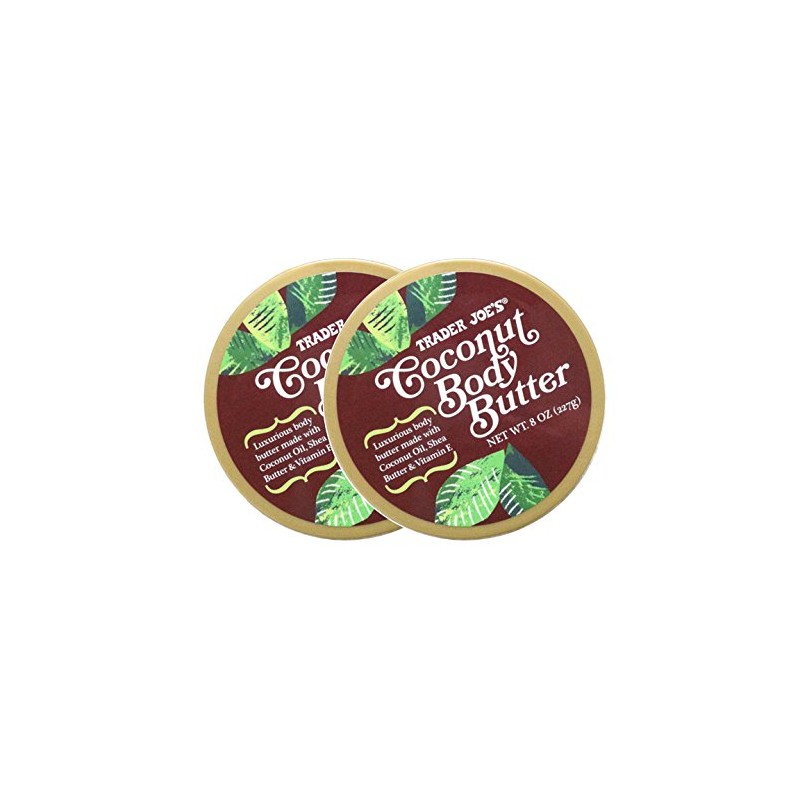 2 Packs Trader Joe's Coconut Body Butter by Trader Joe's