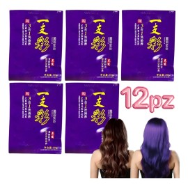 Shampoo Tinte Instantáneo Cubre Canas Natural Jengibre 12pz