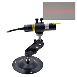 Red Light Line Module Projector Focusable Locator Generator for Fabric Wood Cloth Alignment 638nm Dia.16mm