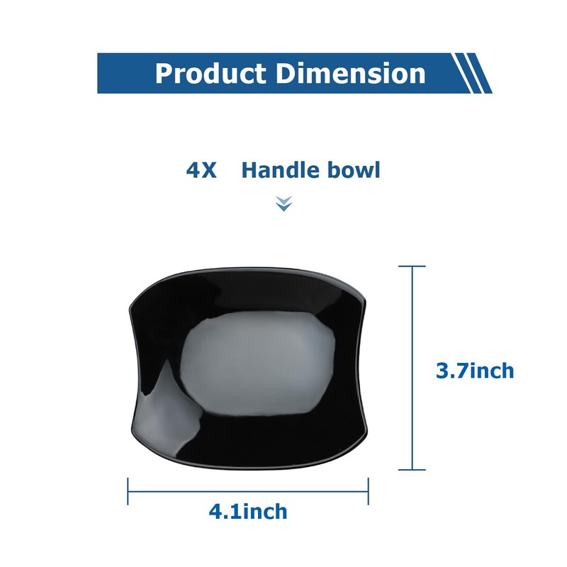 DLOVEG Exterior Door Handle Bowl Cover Compatible for Toyota RAV4