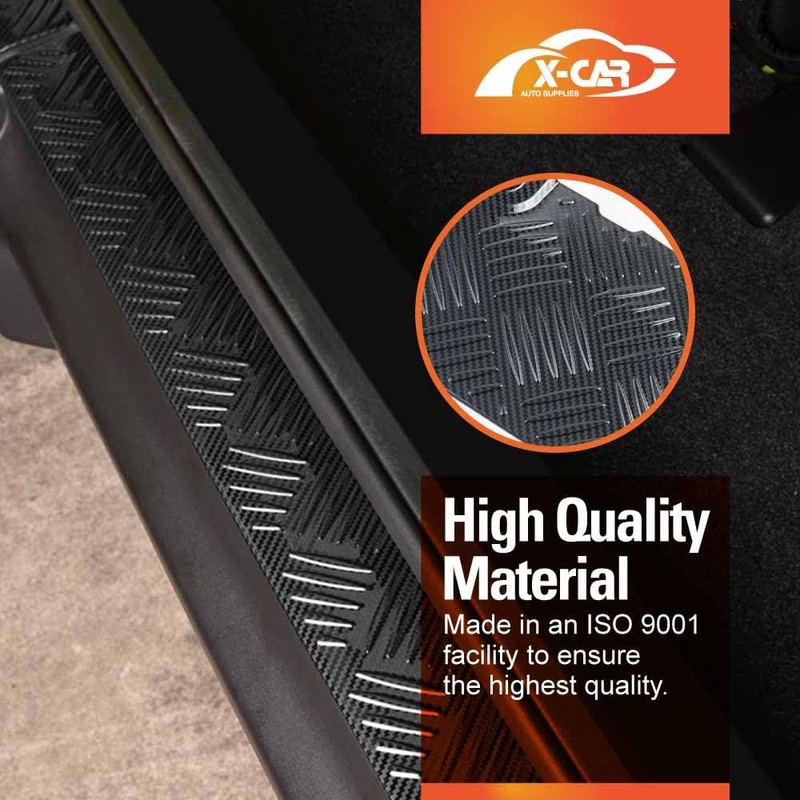 X-CAR Rear Bumper Guard Trunk Protector Cover for Suzuki Jimny