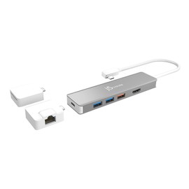 j5 create JCD375 USB-C Modular Mini Dock 9-in-1