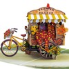 Flower Bike Pop Up Card