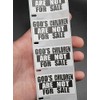 50PCS "God's Children are NOT for Sale" Bulk Stickers Bulk