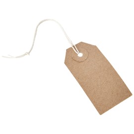 Merit Unstrung Tag 70x35mm Buff - Ref FC8021 (Pack 1000)