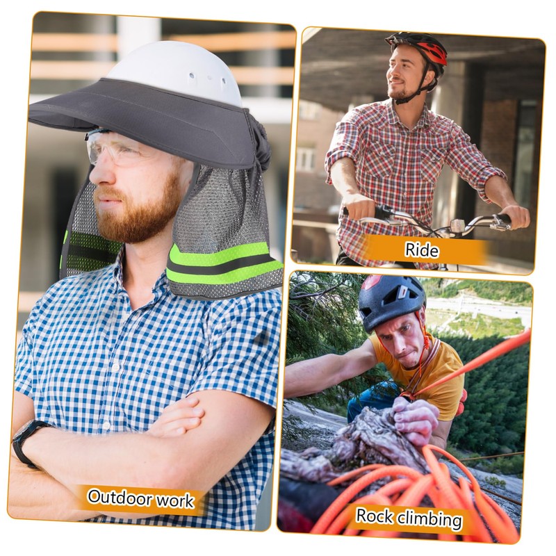 Gatuida Helmet Sunshade Hardhats for Protection Cover View Visor Accessories
