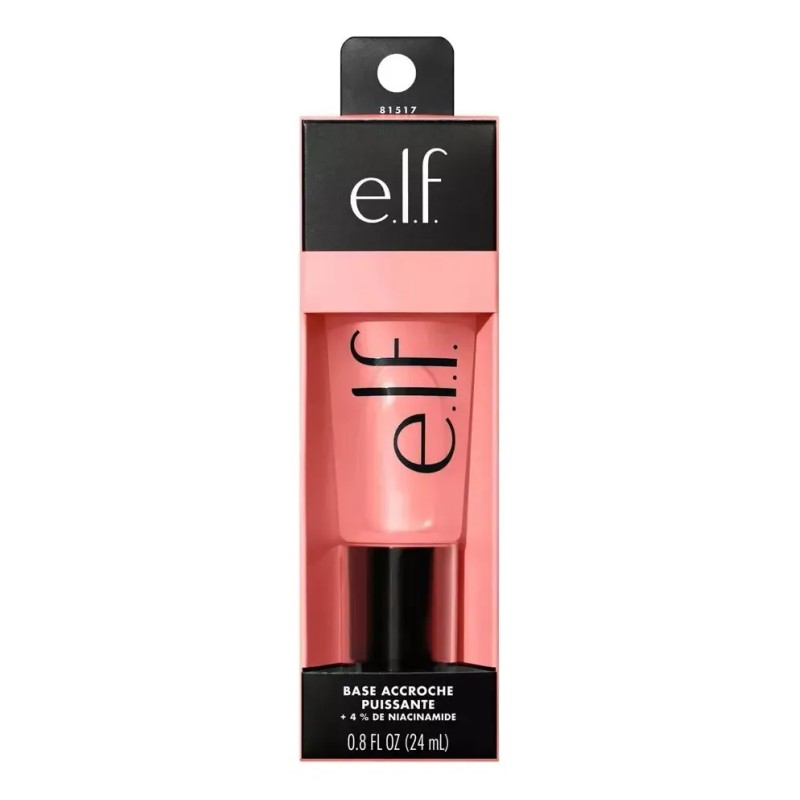 Primer Facial E.l.f. Power Grip Con Niacinamida De 24 Ml