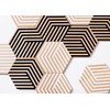 Table Tiles Optic Set of 6 by Bower for Areaware