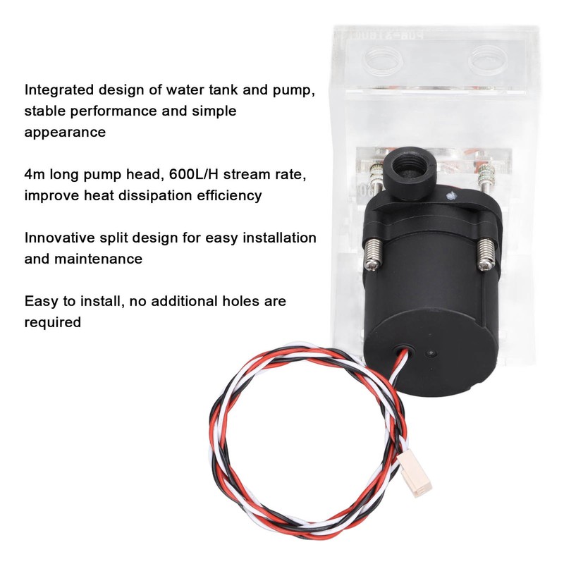 Water Cooling Integrated Mute Water Pump Integrated Design Good Heat