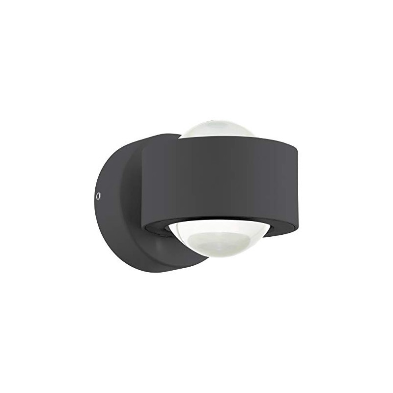EGLO Wall/Ceiling Lamp, Aluminium Integriert, 3 W, Anthracite