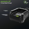Greenworks Pro 60V Ultra Power 6A Rapid Charger - Works