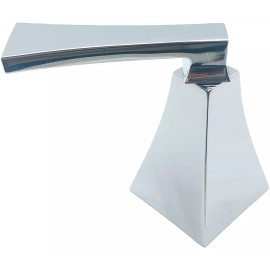 Lincoln Products Mirabelle Vilamonte Metal Handle Sink Faucet & Roman Tub Lever Polished Chrome