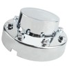 AUTOKAY Rear Wheel Center Hub Cap Chrome for Dodge Ram