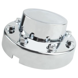 AUTOKAY Rear Wheel Center Hub Cap Chrome for Dodge Ram 4500 Ram 5500 & Chassis 2011-2018 Rear Wheel Center Cap Cover Cab 68053039AA