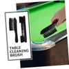 Ipetboom Ergonomic Billiard Table Cleaning Brush with Wooden Handle and