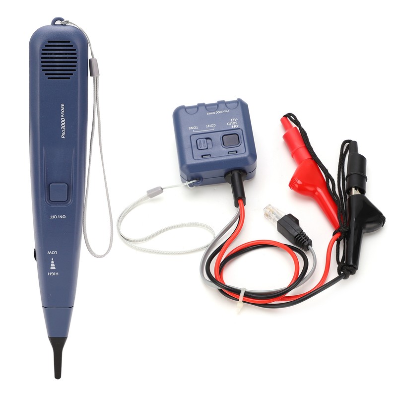 Network Cable Tester Handheld Telephone Line Finder Audio Generator Cable