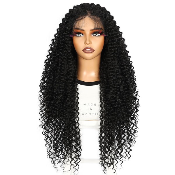 SOMIARIK Wear and Go Glueless Pre Cut Lace Front Wig,