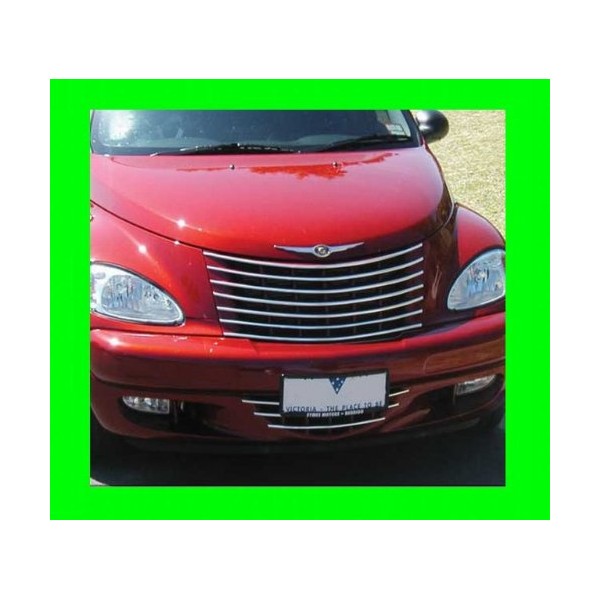312 Motoring fits 2000-2005 Chrysler PT Cruiser Chrome Grille Grill