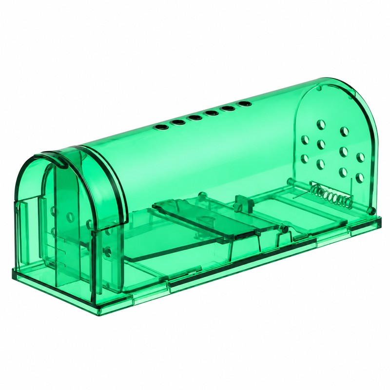 Reusable Mouse Trap Cage for Home & Garden – Plastic