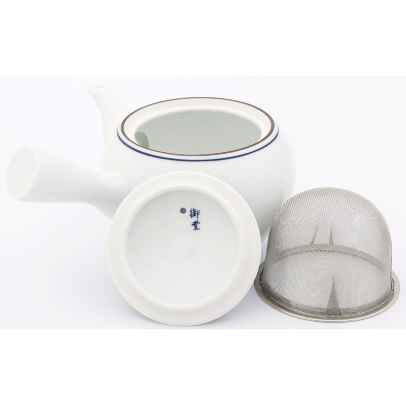 Hasami midō Kilns 急須 茶器 Set (with box) Seigaiha 尽si