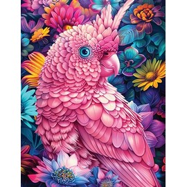 Majestic Value Brand 500 Piece Adult Puzzle of a Vibrant Cockatoo