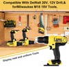 GIPFTYAG 12 Packs Tool Holder Mount for DeWalt 20V/12V Drill