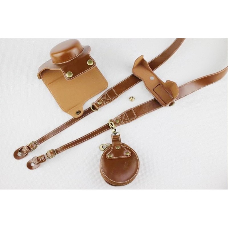 SIUTATDSH Camera Case, PU Leather, Suitable for Olympus Olympus PEN