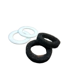 Thor's Lightning Air Systems Bolt True Dual 12v Portable Air Compressor Replacement Air Filters - Heavy-Duty Dust and Debris Protection, High-Performance Filters for Long-Lasting Use (2-Pack)