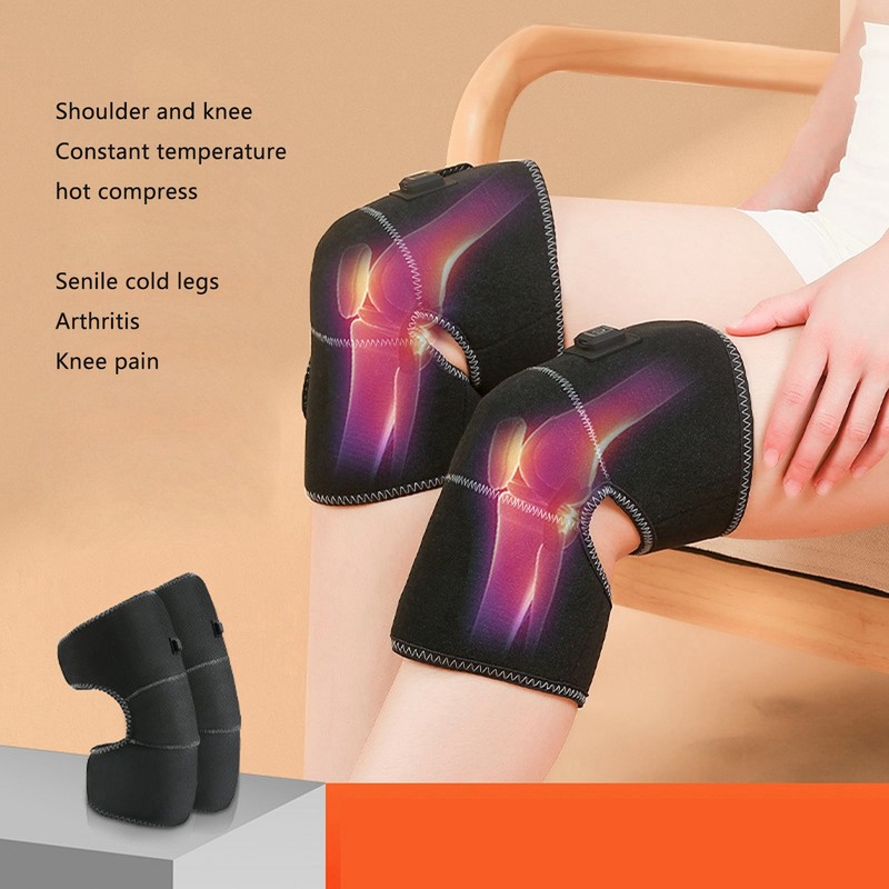 Heated Knee Massager Hot Compression Moxibustion Electric Heating Knee Massager