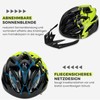 LeapBeast Fahrradhelm Kinder, Verstellbarer Kinderhelm für Jungen und Mädchen im