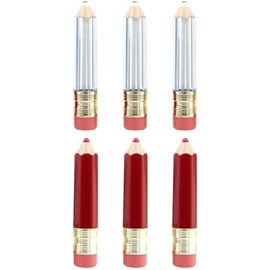 VALICLUD 6 Tubos Vacíos para Brillo de Labios en Forma de Lápiz, 5ml, Plástico, Recargables Prueba de Fugas para Maquillaje