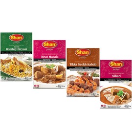 Shan - Spice Combo #2 (Bombay Biryani, Meat Masala, Nihari, Tikka Seekh Kabab)