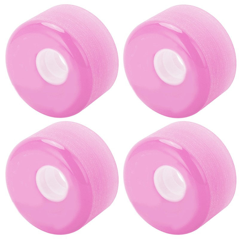 PUENTE 4pcs 70x42mm Skateboard Wheels 80A Longboard Cruiser Wheels Replacement