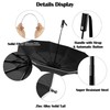 Gimars Portable Folding Automatic Windproof Umbrella with Telphon Coating 210T